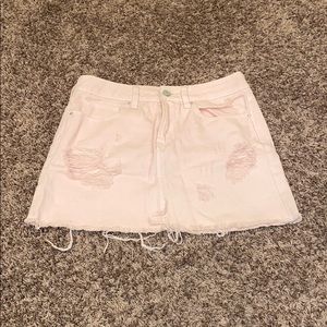 Baby pink pac sun skirt